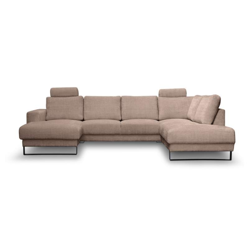 Baarlo U-Bank Taupe – A-meubel