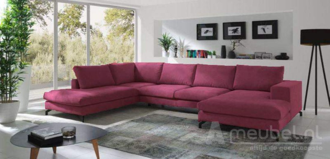 Stroe Loungebank Roze – A-meubel