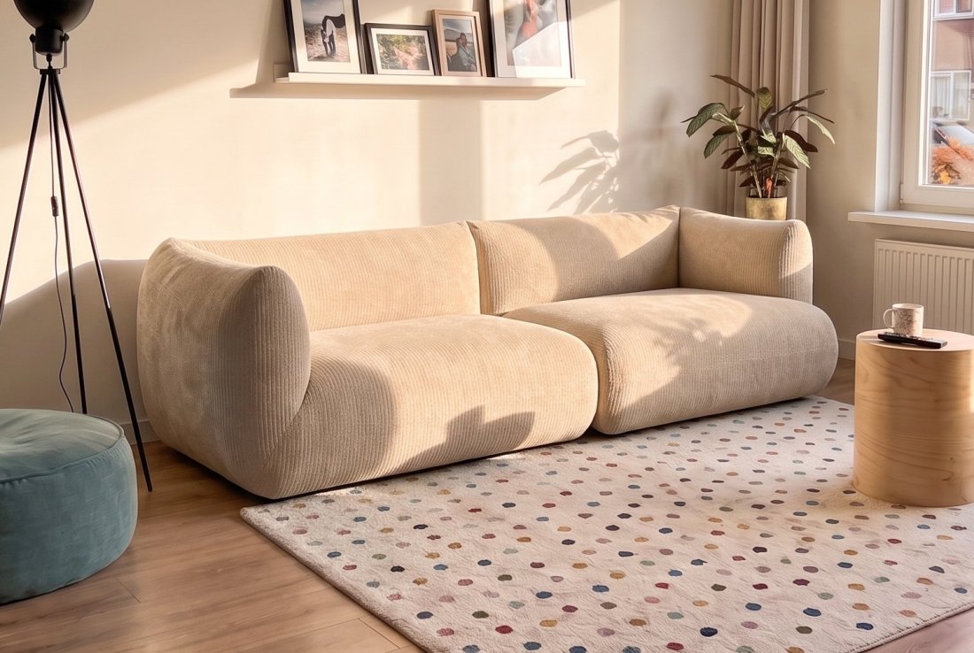 2 zits bank Veendam 2 Zits in beige – A-meubel