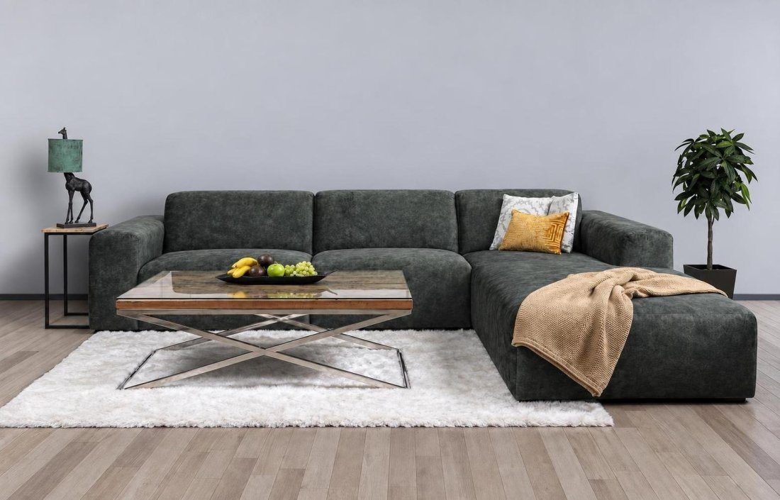 Loungebank Veenendaal 2 Zits + Longchair – A-meubel