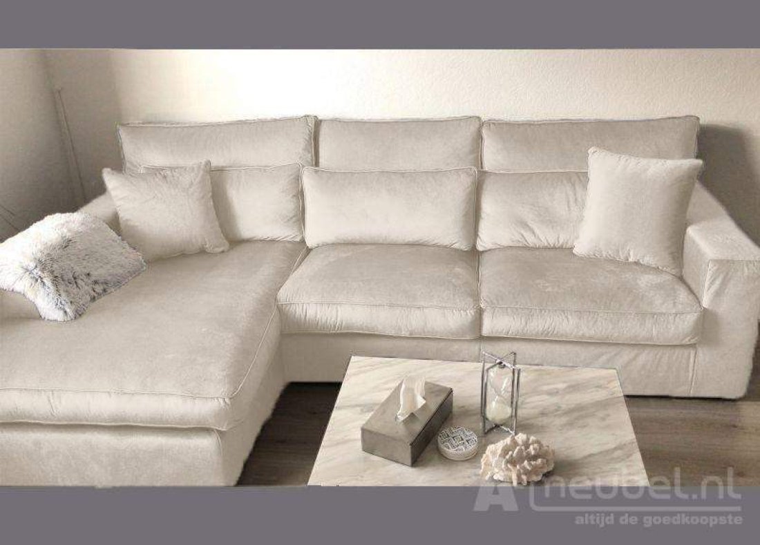 Oudenbosch Longchair Wit – A-meubel