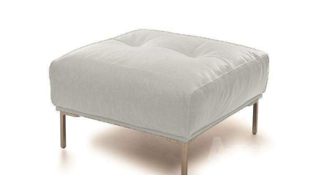 Bern Hocker 70x70cm Wit – A-meubel