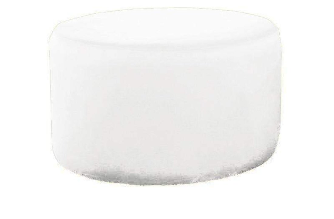 Poef Lexmond 100x100cm Wit – A-meubel