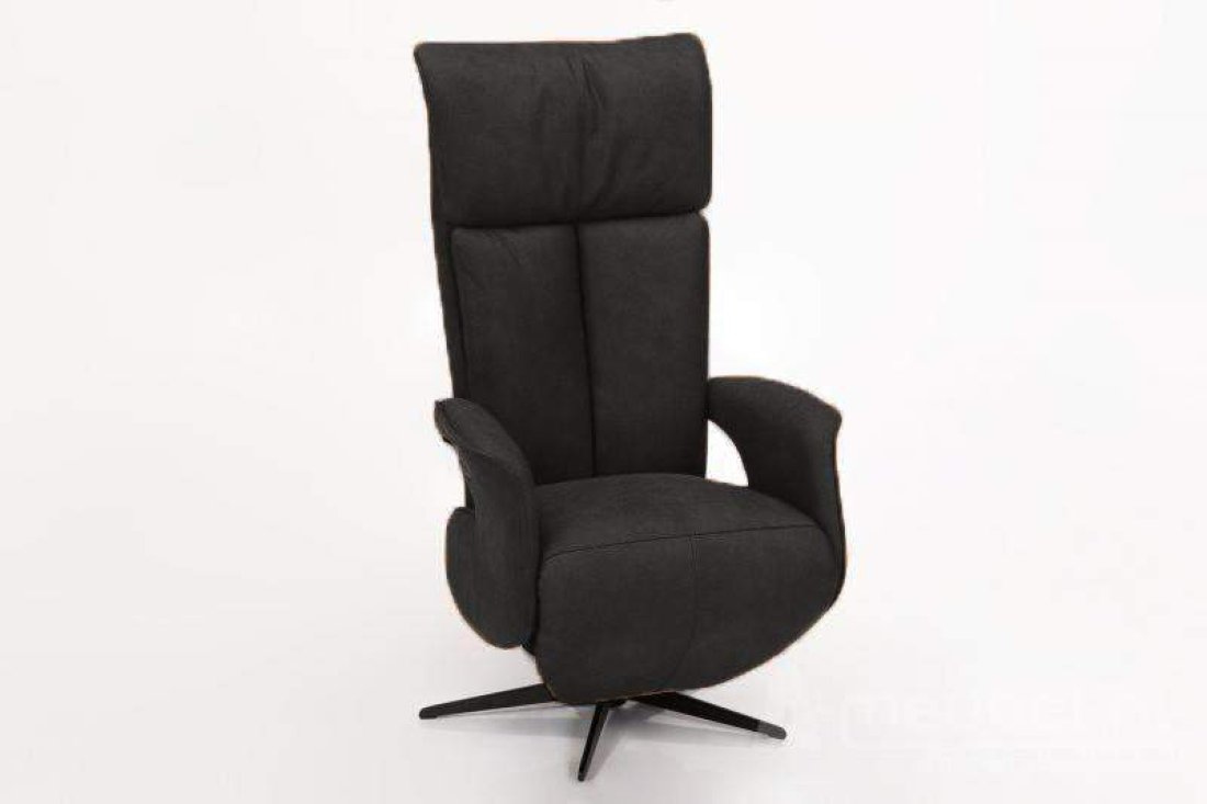 Relaxfauteuil Uitgeest – zwart relaxfauteuil – A-meubel