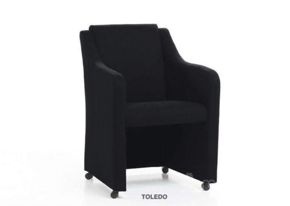 Stoel Toledo – wit eetkamerstoel – A-meubel