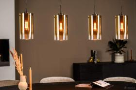 Hanglamp 4 lichts Goud Hanglamp 4 lichts Goud