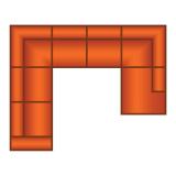 Baarlo 2.5 Zits + Hoek + 2.5 Zits + Ottomaan - MAGAZIJN OPRUIMING - Ikoo 03