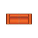 Almere 3 Zits Bank - MAGAZIJN OPRUIMING - Lincoln 90