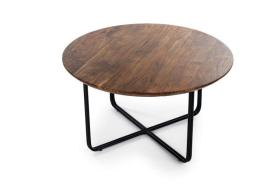 Salontafel Rond Bruin Salontafel Rond Bruin