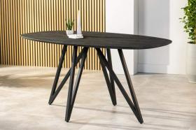 Eettafel Mira Zwart Klein Eettafel Mira Zwart Klein