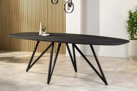 Eettafel Mira Zwart Groot Eettafel Mira Zwart Groot