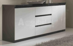 Rilland Dressoir Klein Zwart Wit