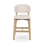Barstoel Mikky Naturel - Beige Moon - 96256 Barstoel Mikky Naturel - Beige Moon - 96256