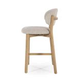 Barstoel Mikky Naturel - Taupe Moon - 96257 Barstoel Mikky Naturel - Taupe Moon - 96257