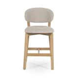 Barstoel Mikky Naturel - Taupe Moon - 96257 Barstoel Mikky Naturel - Taupe Moon - 96257