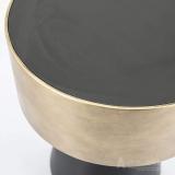 Bijzettafel Bunga 40cm - Goud/Zwart - 210038 Bijzettafel Bunga 40cm - Goud/Zwart - 210038