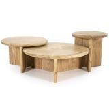 Bijzettafel Leoti Klein - Naturel - 240107 Bijzettafel Leoti Klein - Naturel - 240107