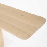 Bijzettafel Leon - 200cm - Naturel - 96206 Bijzettafel Leon - 200cm - Naturel - 96206