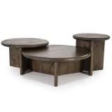 Bijzettafel Leoti Medium - Bruin- 240110 Bijzettafel Leoti Medium - Bruin- 240110