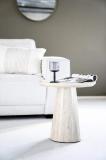 Bijzettafel Aime - 45cm - Beige - 95738 Bijzettafel Aime - 45cm - Beige - 95738