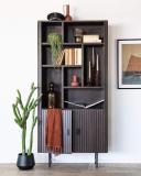 Boekenkast Remi - Bruin - 95732