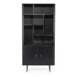 Boekenkast Remi - Zwart- 95733