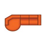 OUTLET ENSCHEDE! - Hoekbank Clinge