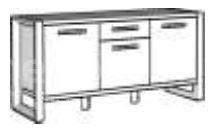 Dressoir Klein Uithuizen 