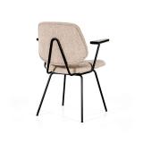 Armstoel Lynn - Beige Fletcher - 95572 Armstoel Lynn - Beige Fletcher - 95572