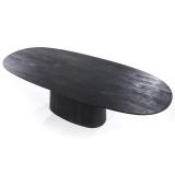 Eettafel Aron ovaal 300x110 - Zwart - 95673 Eettafel Aron ovaal 300x110 - Zwart - 95673