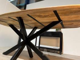 Eettafel Deens Ovaal Naturel Eettafel Deens Ovaal Naturel