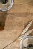 Eettafel Tabassum - 220cm - Naturel - 95598