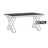 Bloemendaal Eettafel-XM Lichtbruin