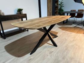 Eettafel Deens Ovaal - MAGAZIJN OPRUIMING - Naturel