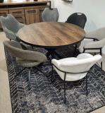 Eettafel Rond Uitschuifbaar Isla 130cm Eettafel Rond Uitschuifbaar Isla 130cm