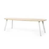 Eettafel Dion - 260cm - Naturel - 96235 Eettafel Dion - 260cm - Naturel - 96235