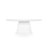Eettafels Elin - 200x110x76cm - Wit - 95983