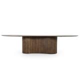 Eettafel Jordy - 300cm - Bruin - 96155 Eettafel Jordy - 300cm - Bruin - 96155