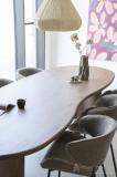 Eettafel Josh - 300cm - Bruin - 96205 Eettafel Josh - 300cm - Bruin - 96205