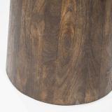 Eettafel Aikin - 130cm - Beige/Bruin - 95811 Eettafel Aikin - 130cm - Beige/Bruin - 95811