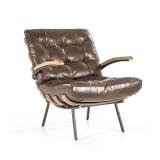 Fauteuil Bastiaan - Donker Bruin Java Leder - 97620