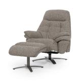 Fauteuil Caleb - Taupe Salerno - 96169 Fauteuil Caleb - Taupe Salerno - 96169