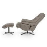 Fauteuil Caleb - Taupe Salerno - 96169 Fauteuil Caleb - Taupe Salerno - 96169