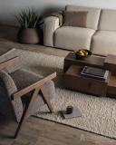 Fauteuil Francis - Taupe Flou - 96317 Fauteuil Francis - Taupe Flou - 96317