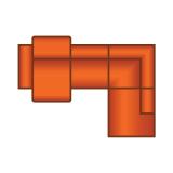 OUTLET ROOSENDAAL! - Hoekbank Helmond