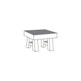 Hoektafel HT1-K Orange