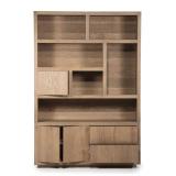 Kabinet Helsinki - 150cm - Lightbruin - 96274 Kabinet Helsinki - 150cm - Lightbruin - 96274