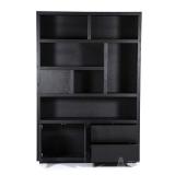 Kabinet Helsinki - 150cm - Zwart - 95725 Kabinet Helsinki - 150cm - Zwart - 95725