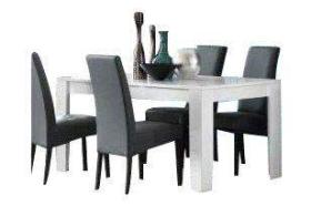 Marknesse Eettafel Wit/Marmer Marknesse Eettafel Wit/Marmer