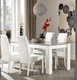 Marknesse Eettafel Wit/Marmer Marknesse Eettafel Wit/Marmer